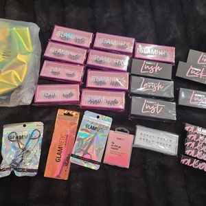 Glamnetic lashes and accessories